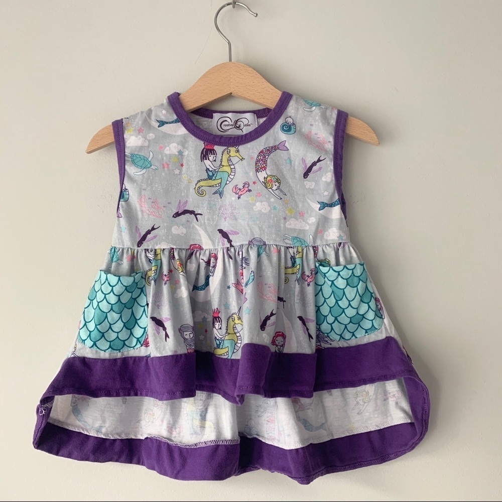 Creative Cuties Mermaid Top